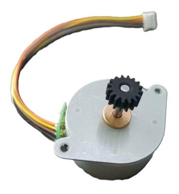 28mm PM Stepper Motor DC 12V 4 Phase 5 Wire Stepper Motor Geared
