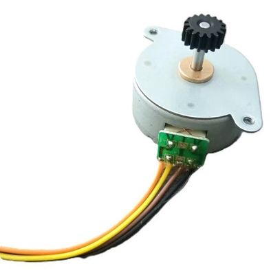 28mm PM Stepper Motor DC 12V 4 Phase 5 Wire Stepper Motor Geared