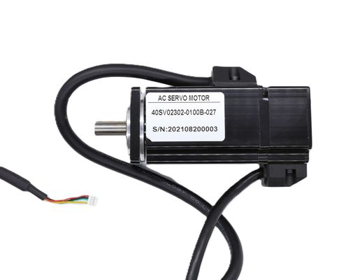 Black Small Servo Motor 24VDC  Rated Current DC Servo Stepper Motor