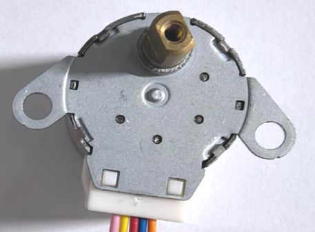 20BYJ46 12V DC 2Phase 15° Stepper Motor with Gear Reduction for Precise Motion