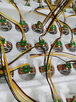 24mm Diameter 50~250Ω Resistance Precision Motion Stepper Motor 20BYJ46 for Scanners