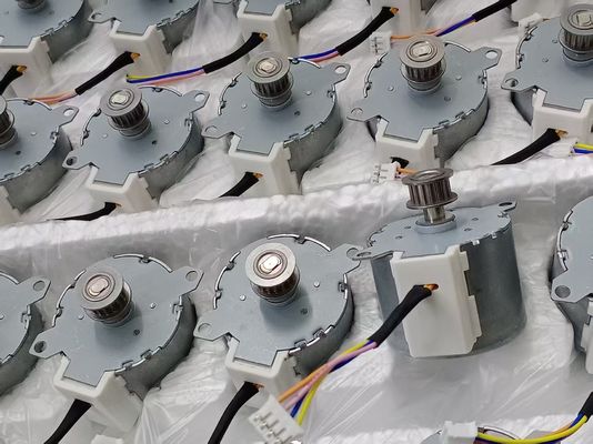 24mm Diameter 50~250Ω Resistance Precision Motion Stepper Motor 20BYJ46 for Scanners